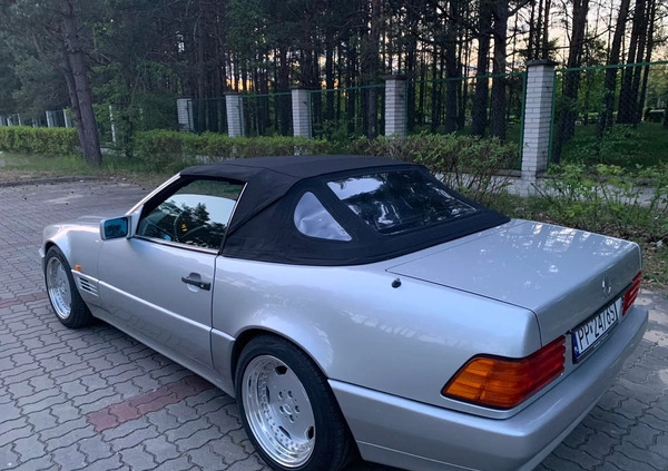 Mercedes-Benz SL cena 179000 przebieg: 32500, rok produkcji 1991 z Ujście małe 211